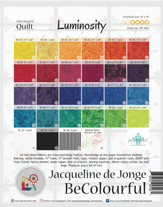 Luminosity Quilt Pattern